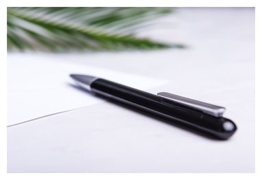 Ручка шариковая Flixon, цвет черный - AP721079-10- Фото №7