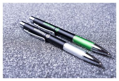 Ручка шариковая Sidrox, цвет серебристый - AP721081-21- Фото №2