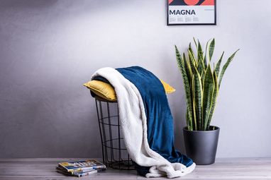 Одеяло Lerten, цвет темно-синий - AP721086-06A- Фото №2