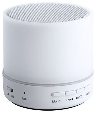 Динамік з Bluetooth Stöckel, колір білий - AP721099-01- Фото №1