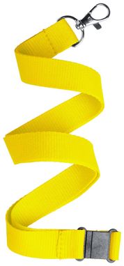Лента для бейджа Kappin, цвет желтый - AP721131-02- Фото №1