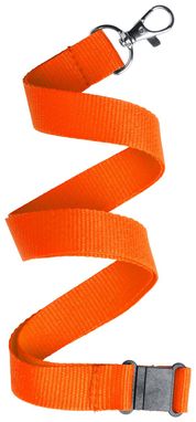 Стрічка для бейджа Kappin, колір помаранчевий - AP721131-03- Фото №1