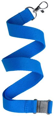 Стрічка для бейджа Kappin, колір синій - AP721131-06- Фото №1