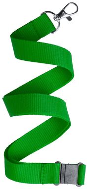 Стрічка для бейджа Kappin, колір зелений - AP721131-07- Фото №1