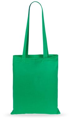 Сумка для покупок из хлопка Turkal, цвет зеленый - AP721145-07- Фото №1