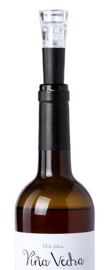 Пробка для вина ваккумная Kabalt, цвет черный - AP721163-10- Фото №4