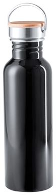 Бутылка спортивная Tulman, цвет черный - AP721169-10- Фото №1