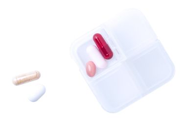 Коробочка для таблеток Edmor, цвет прозрачный - AP721201-01- Фото №2