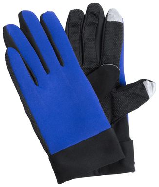 Рукавички спортивні сенсорні Vanzox, колір синій - AP721211-06- Фото №1