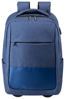 Рюкзак на колесиках Haltrix, цвет темно-синий - AP721215-06A- Фото №1