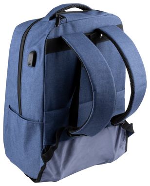 Рюкзак на колесиках Haltrix, цвет темно-синий - AP721215-06A- Фото №2