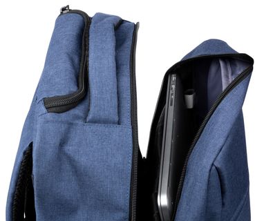 Рюкзак на колесиках Haltrix, цвет темно-синий - AP721215-06A- Фото №6
