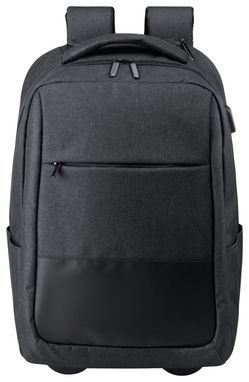 Рюкзак на коліщатках Haltrix, колір чорний - AP721215-10- Фото №1
