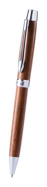 Ручка шариковая Lobart, цвет коричневый - AP721248- Фото №1
