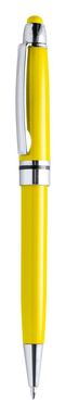 Ручка-стилус кулькова Yeiman, колір жовтий - AP721266-02- Фото №1