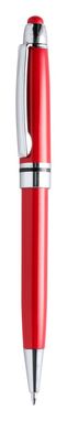 Ручка-стилус кулькова Yeiman, колір червоний - AP721266-05- Фото №1