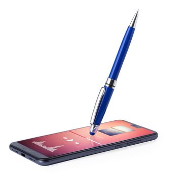 Ручка-стилус шариковая Yeiman, цвет синий - AP721266-06- Фото №3