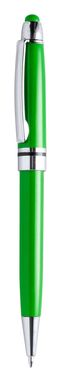 Ручка-стилус шариковая Yeiman, цвет зеленый - AP721266-07- Фото №1