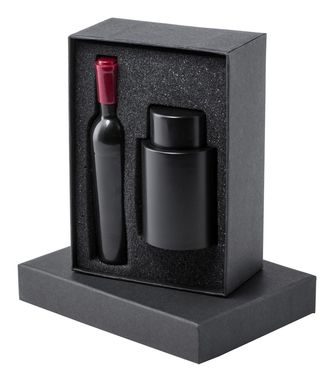 Набір для вина Kazan, колір чорний - AP721276- Фото №2