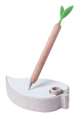 Блокнот с ручкой Ferrel, цвет натуральный - AP721324- Фото №2