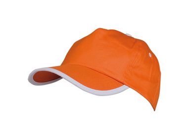 Бейсболка Estepona, колір помаранчевий - AP731179-03- Фото №1
