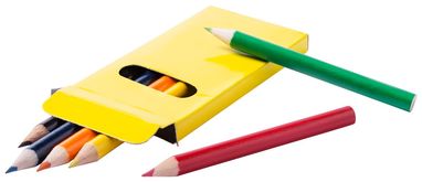 Набір олівців Garten, колір жовтий - AP731349-02- Фото №2