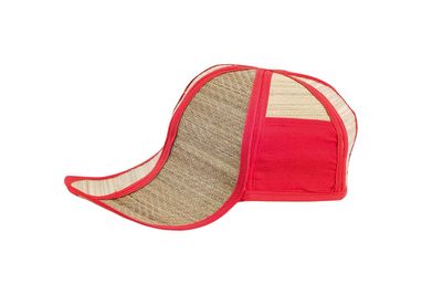 Шляпа соломенная Hawaii, цвет красный - AP731409-05- Фото №1