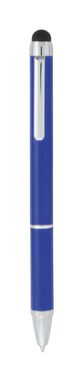 Ручка-стилус кулькова Lisden, колір синій - AP741005-06- Фото №1