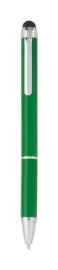 Ручка-стилус кулькова Lisden, колір зелений - AP741005-07- Фото №1