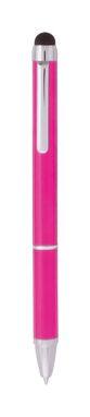 Ручка-стилус кулькова Lisden, колір рожевий - AP741005-25- Фото №1