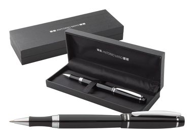 Ручка-роллер Helox, цвет черный - AP741033-10- Фото №1