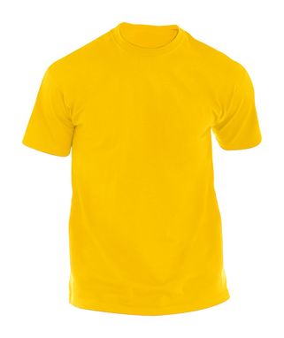 Футболка для взрослых цветная Hecom, цвет желтый  размер L - AP741064-02_L- Фото №1