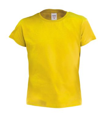 Футболка дитяча кольорова Hecom Kid, колір жовтий  розмір 4 - 5 - AP741066-02_4-5- Фото №1