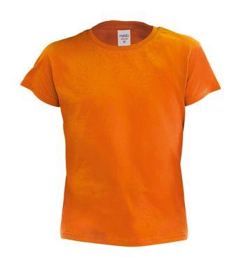 Футболка дитяча кольорова Hecom Kid, колір помаранчевий  розмір 10 - 12 - AP741066-03_10-12- Фото №1