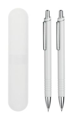 Набір ручок Velus, колір білий - AP741118-01- Фото №1