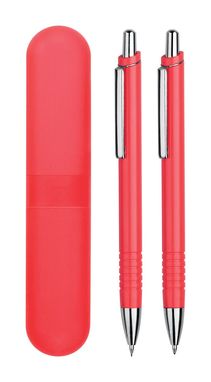 Набір ручок Velus, колір червоний - AP741118-05- Фото №1