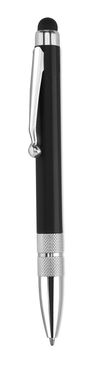 Ручка-стилус шариковая Miclas, цвет черный - AP741138-10- Фото №1