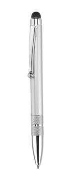 Ручка-стилус кулькова Miclas, колір сріблястий - AP741138-21- Фото №1