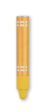 Ручка-стилус пір'яна Cirex, колір жовтий - AP741142-02- Фото №1