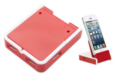 Тримач мобільного телефону Indux, колір червоний - AP741161-05- Фото №1