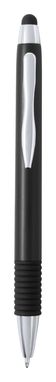 Ручка-стилус шариковая Stek, цвет черный - AP741522-10- Фото №1