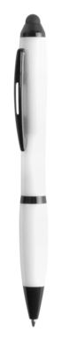 Ручка-стилус кулькова Lombys, колір білий - AP741526-01- Фото №1