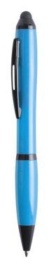 Ручка-стилус кулькова Lombys, колір світло-синій - AP741526-06V- Фото №1