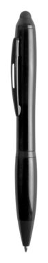 Ручка-стилус шариковая Lombys, цвет черный - AP741526-10- Фото №1