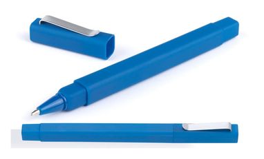 Ручка шариковая Quarex, цвет синий - AP741534-06- Фото №1