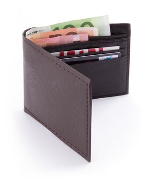 Бумажник Mudson, цвет коричневый - AP741606-09- Фото №3