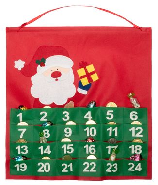 Календар з кишеньками Betox, колір червоний - AP741655- Фото №3