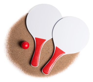 Набір для пляжного тенісу Cupsol, колір червоний - AP741663-05- Фото №2