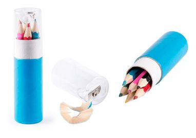Набір олівців Palty, колір світло-синій - AP741705-06V- Фото №1