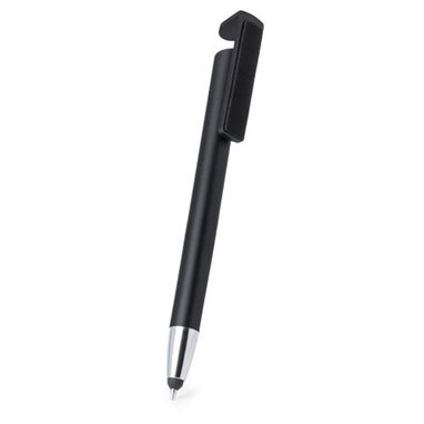 Ручка-стилус кулькова Finex, колір чорний - AP741969-10- Фото №1